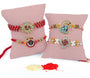 Tied Ribbons Set Of 4 Rakhi With Roli Chawal Pack For Brother