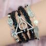 Harry Potter Series Retro Woven Bracelet
