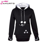 Cat Kangaroo Hoodie