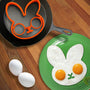 Orange Silicone Bunny Cartoon Fry Egg Mold