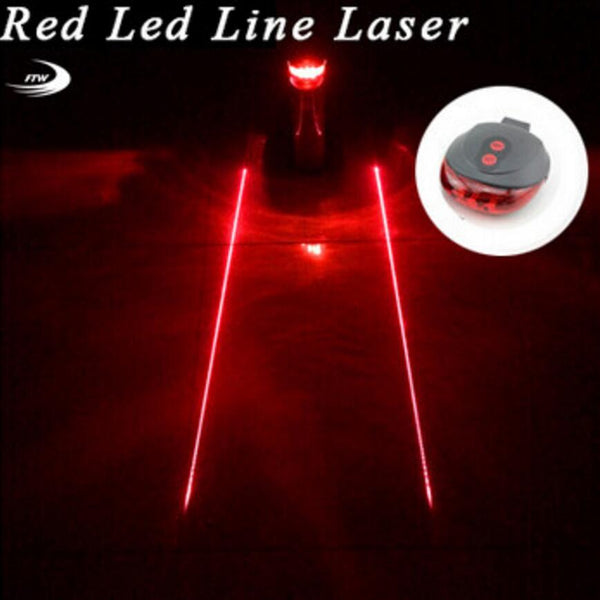 Bicycle Rear Laser Lamp