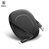 USB/Charging Cable For iPhone with Cable Winder Clip