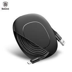 USB/Charging Cable For iPhone with Cable Winder Clip